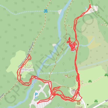 Itinéraire 2024-04-13 11:00:08, distance, dénivelé, altitude, carte, profil, trace GPS