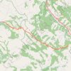 Itinéraire SE37-OCebreiro-Triacastela, distance, dénivelé, altitude, carte, profil, trace GPS