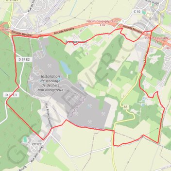 Itinéraire La printanniére, distance, dénivelé, altitude, carte, profil, trace GPS