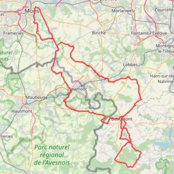 Itinéraire MCM 24-130KM, distance, dénivelé, altitude, carte, profil, trace GPS