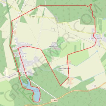 Itinéraire De l'étang de la Tour au bois des Vindrins, distance, dénivelé, altitude, carte, profil, trace GPS