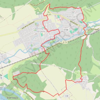 Itinéraire Flipou, distance, dénivelé, altitude, carte, profil, trace GPS