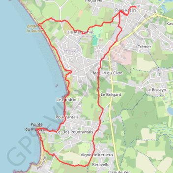 Itinéraire Course à pied, distance, dénivelé, altitude, carte, profil, trace GPS