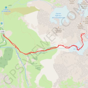 Itinéraire Aupillous, distance, dénivelé, altitude, carte, profil, trace GPS