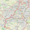 Itinéraire Vers le Parc de la Canteraine avec Christine 🚵‍♂️ 🚵‍♂️ ⛅️, distance, dénivelé, altitude, carte, profil, trace GPS