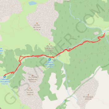 Itinéraire Raquettes-Cabane-Ansaberel: 22-03-2019, distance, dénivelé, altitude, carte, profil, trace GPS