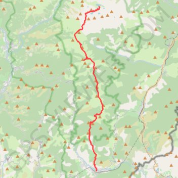 Itinéraire Refuge des Merveilles à Sospel, distance, dénivelé, altitude, carte, profil, trace GPS