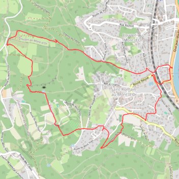 Itinéraire Autour de Saint-Romain, distance, dénivelé, altitude, carte, profil, trace GPS