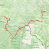 Itinéraire Transpyrénéenne en cyclo - Des Chalets d'Iraty à Escot, distance, dénivelé, altitude, carte, profil, trace GPS