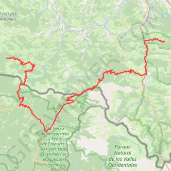 Itinéraire Transpyrénéenne en cyclo - Des Chalets d'Iraty à Escot, distance, dénivelé, altitude, carte, profil, trace GPS