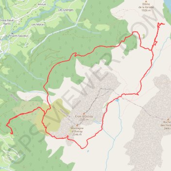 Itinéraire 2021-06-13 16:23:29, distance, dénivelé, altitude, carte, profil, trace GPS