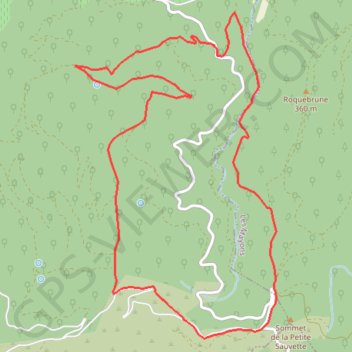 Itinéraire Chapelle Notre-Dame-du-Figuier - Gonfaron, distance, dénivelé, altitude, carte, profil, trace GPS