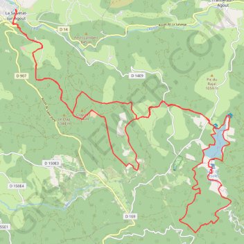 Itinéraire TRAIL EN TERRES D'OC - 50KM, distance, dénivelé, altitude, carte, profil, trace GPS