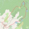 Itinéraire Le Roc Blanc par l’Étang du Laurenti puis la Porteille de Barbouillère, distance, dénivelé, altitude, carte, profil, trace GPS