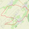Itinéraire La Pierre du diable - Caucourt, distance, dénivelé, altitude, carte, profil, trace GPS