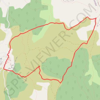 Itinéraire Rochecolombe et route royale, distance, dénivelé, altitude, carte, profil, trace GPS