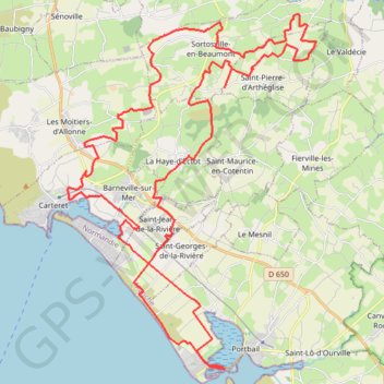Itinéraire Raid de la Cote des Îles, distance, dénivelé, altitude, carte, profil, trace GPS