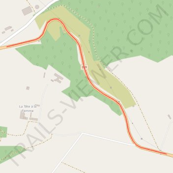 Itinéraire COURSE DE COTE GAVRAY, distance, dénivelé, altitude, carte, profil, trace GPS