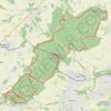 Itinéraire Forêt de Bouconne, distance, dénivelé, altitude, carte, profil, trace GPS