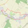 Itinéraire La Norges, distance, dénivelé, altitude, carte, profil, trace GPS