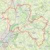 Itinéraire Gavere - Zwalm - Eine - Huise, distance, dénivelé, altitude, carte, profil, trace GPS