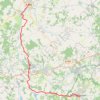 Itinéraire Confolens-Rochechouart, distance, dénivelé, altitude, carte, profil, trace GPS
