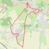 Itinéraire Circuit d'Oxelaëre - Cassel, distance, dénivelé, altitude, carte, profil, trace GPS