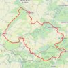 Itinéraire Damvix 36 kms, distance, dénivelé, altitude, carte, profil, trace GPS