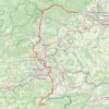 Itinéraire GR 5 : De Thann (Haut-Rhin) à Soulce-Cernay (Doubs), distance, dénivelé, altitude, carte, profil, trace GPS