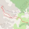 Itinéraire Tête de Lapras depuis le Mas (Devoluy) (Ski), distance, dénivelé, altitude, carte, profil, trace GPS