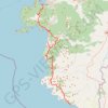 Itinéraire Voie lycienne - Fethiye-Kalkan, distance, dénivelé, altitude, carte, profil, trace GPS