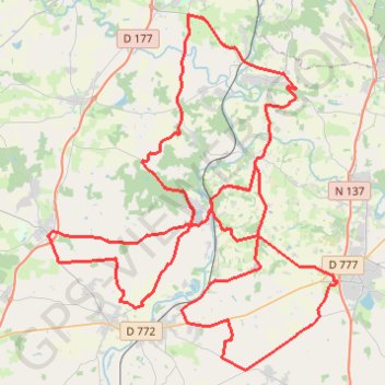 Itinéraire circuit en ligne 5 (pléchâtel), distance, dénivelé, altitude, carte, profil, trace GPS