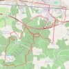 Itinéraire vtt st seurins sur l'isle, distance, dénivelé, altitude, carte, profil, trace GPS