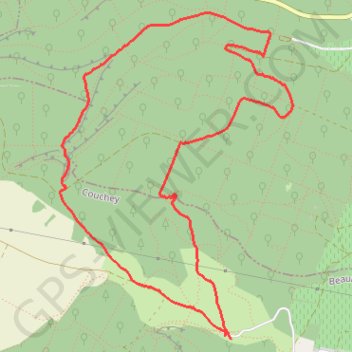 Itinéraire Roche qui pleure, distance, dénivelé, altitude, carte, profil, trace GPS