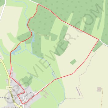Itinéraire La boucle des Girollis - Sommeilles, distance, dénivelé, altitude, carte, profil, trace GPS