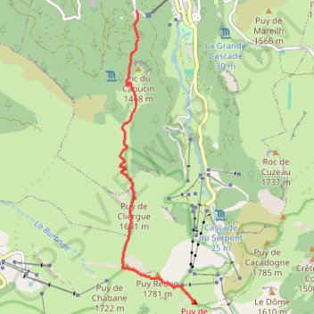 Itinéraire Randonnée du Mont-Dore au Puy de Sancy, distance, dénivelé, altitude, carte, profil, trace GPS
