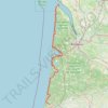 Itinéraire 2e_partie_soustons_320km, distance, dénivelé, altitude, carte, profil, trace GPS