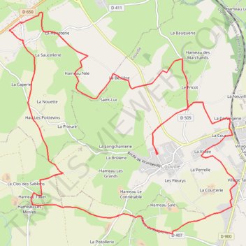 Itinéraire 1 - TRAIL_17KMS_2023, distance, dénivelé, altitude, carte, profil, trace GPS