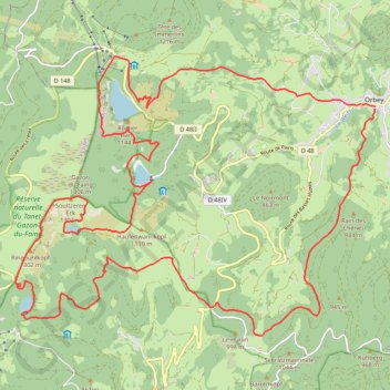 Itinéraire Circuit du 17/06/2024 19:43:21, distance, dénivelé, altitude, carte, profil, trace GPS