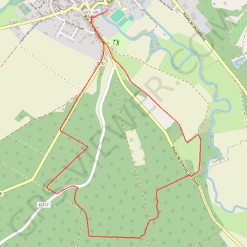 Itinéraire Circuit Aline Charigot (Les chemins de Renoir), distance, dénivelé, altitude, carte, profil, trace GPS