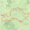 Itinéraire En Brionnais - Anzy-le-Duc, distance, dénivelé, altitude, carte, profil, trace GPS