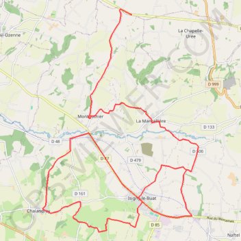 Itinéraire TM2023 Circuit final Isigny V7-15951107, distance, dénivelé, altitude, carte, profil, trace GPS