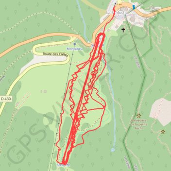 Itinéraire La Schlucht, distance, dénivelé, altitude, carte, profil, trace GPS