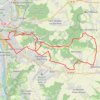 Itinéraire Plateau est de Rouen - Bonsecours - 2339 - UtagawaVTT.com, distance, dénivelé, altitude, carte, profil, trace GPS