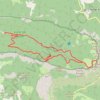 Itinéraire Forêt de Saou , Pic Le Veyou (un des 3 becs), distance, dénivelé, altitude, carte, profil, trace GPS