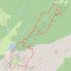 Itinéraire Voie des Dalles (TA), distance, dénivelé, altitude, carte, profil, trace GPS