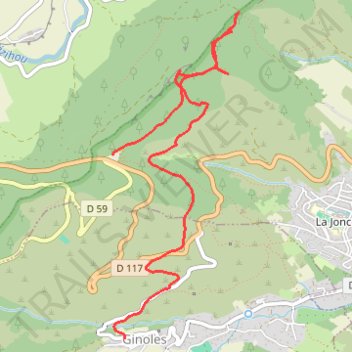 Itinéraire Roc del Campio et Nez de l'Homme depuis le col du Portel, distance, dénivelé, altitude, carte, profil, trace GPS