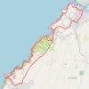 Itinéraire Erquy - Dahouet et la Cotentin, distance, dénivelé, altitude, carte, profil, trace GPS