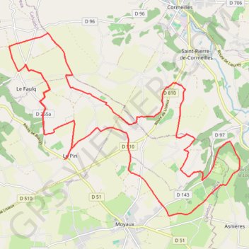 Itinéraire Randonnée en Pays d'Auge - Le Pin, distance, dénivelé, altitude, carte, profil, trace GPS