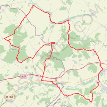 Itinéraire Circuit des dolmens et polissoirs, distance, dénivelé, altitude, carte, profil, trace GPS